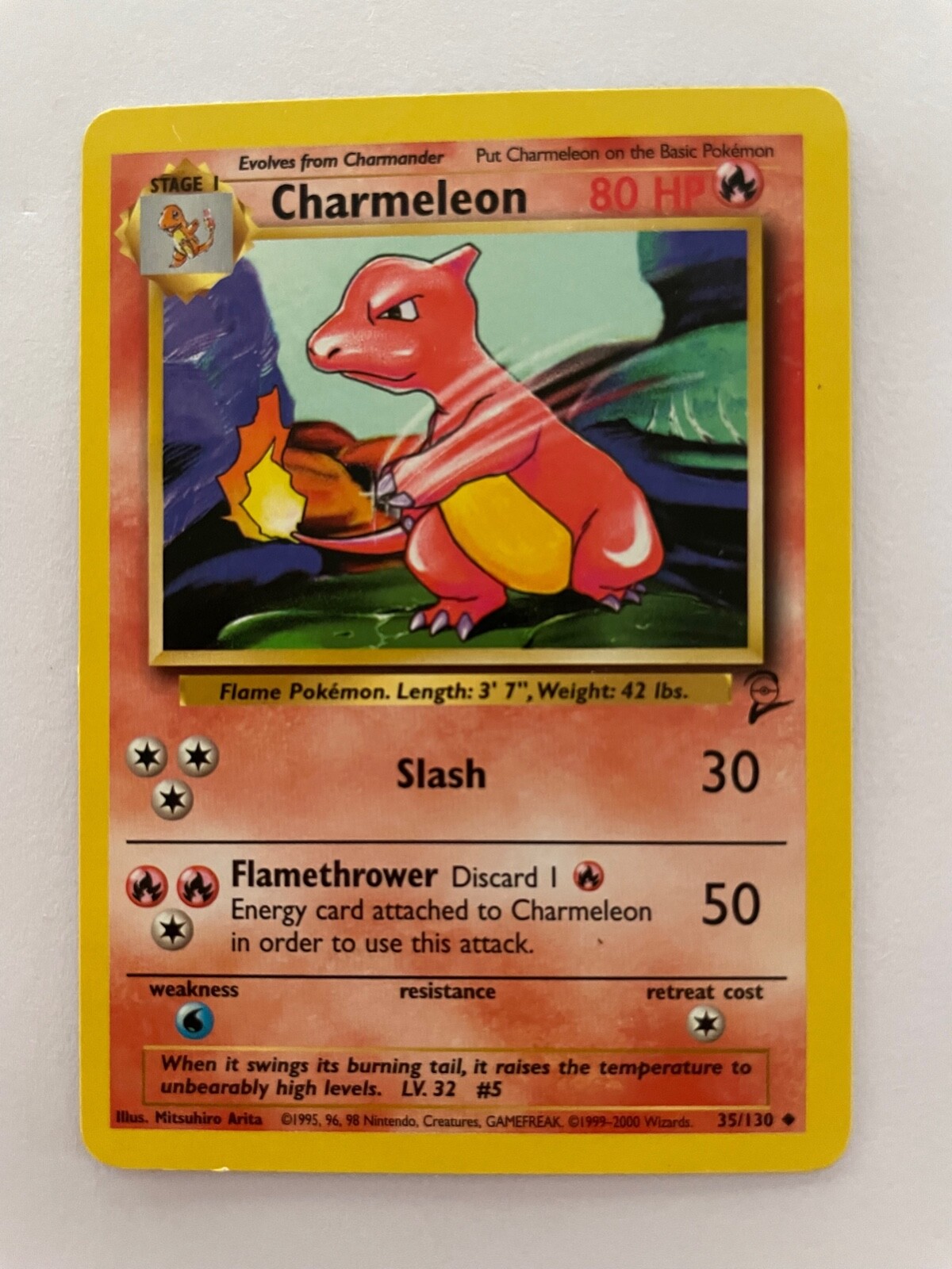 Charmeleon 35/130 - Base Set 2 - Uncommon - Pokemon - NM