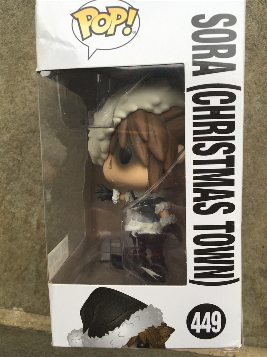 Kingdom Hearts POP! Disney Sora Exclusive Vinyl Figure #449