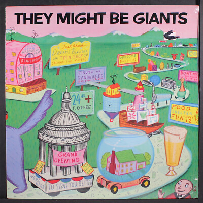 THEY MIGHT BE GIANTS: they might be giants BAR NONE 12'' LP 33 RPM Sealed