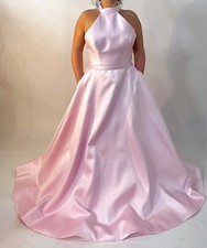Sherri Hill Light Pink Ball Gown - Size 16