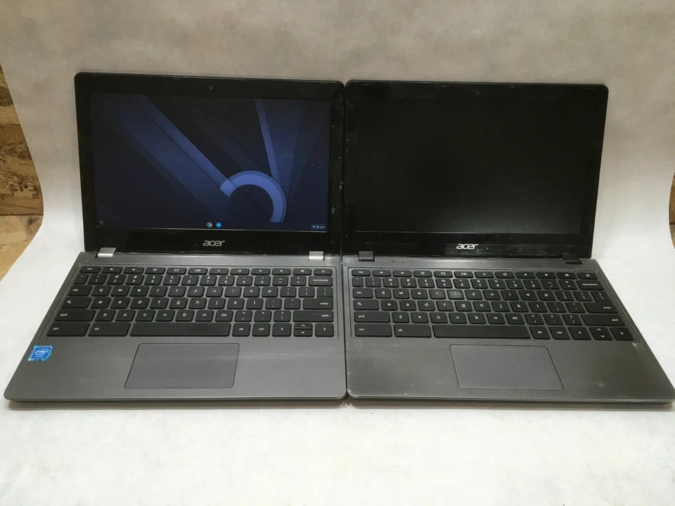 Acer Chromebook C720 Lot of 2 Celeron 2955U 2 GB Ram 16 GB SSD Issues- FT - Image 2 of 4