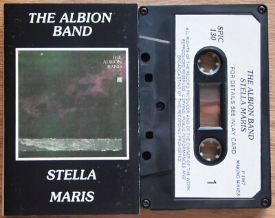 THE ALBION BAND - STELLA MARIS (MAKING WAVES SPIC130) 1987 UK CASSETTE TAPE