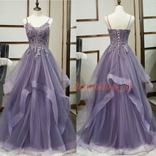 Noble Evening Formal Party Ball Gown Prom Bridesmaid Acting Host Dress QYHS045