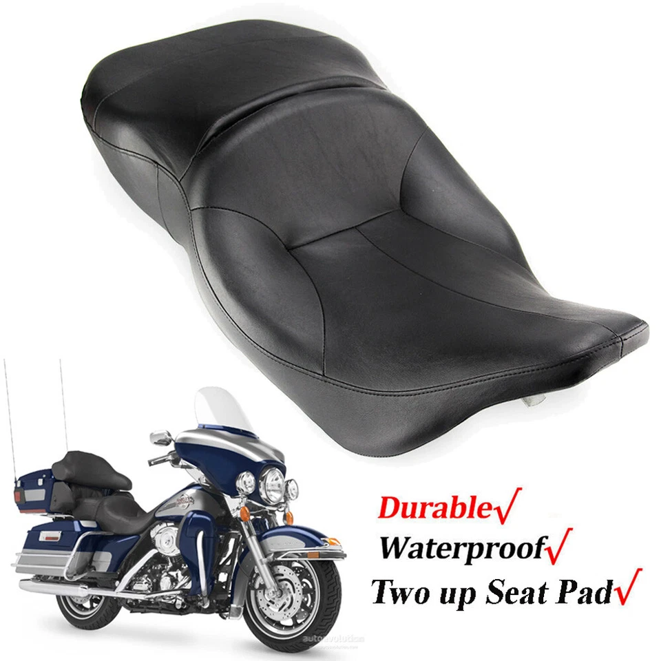 Asiento de conductor y pasajero para Harley Electra Glide Ultra Classic 1997-2007 Foto 3 de 4