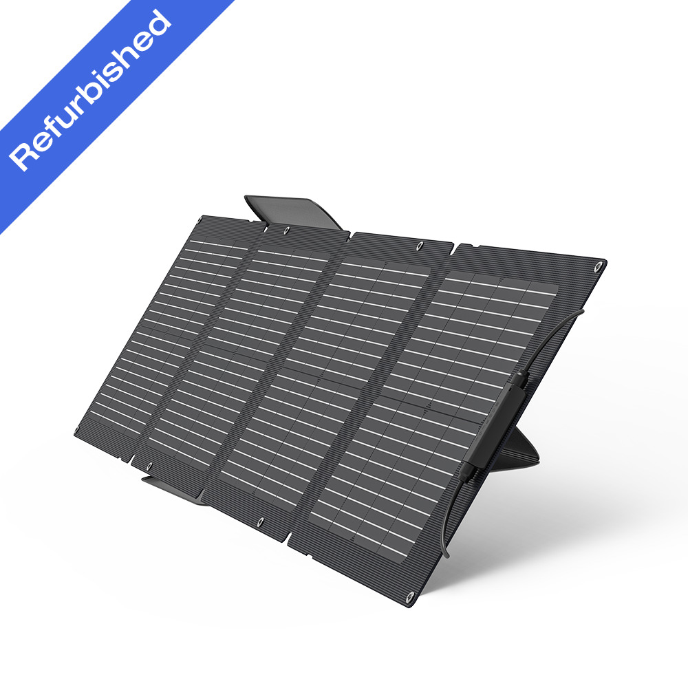 EcoFlow 110W Portable Solar Panel Kit IP67 for Generator Certified Refurbished