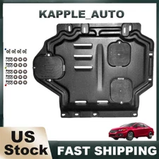 Engine Splash Shield Black For Honda Fit 2007-2020 Auto Under Guards Mudguards