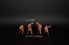 1/72 Resin Figure Model Modern Ukrainian Armed Team 4pc/3d Soldier Military