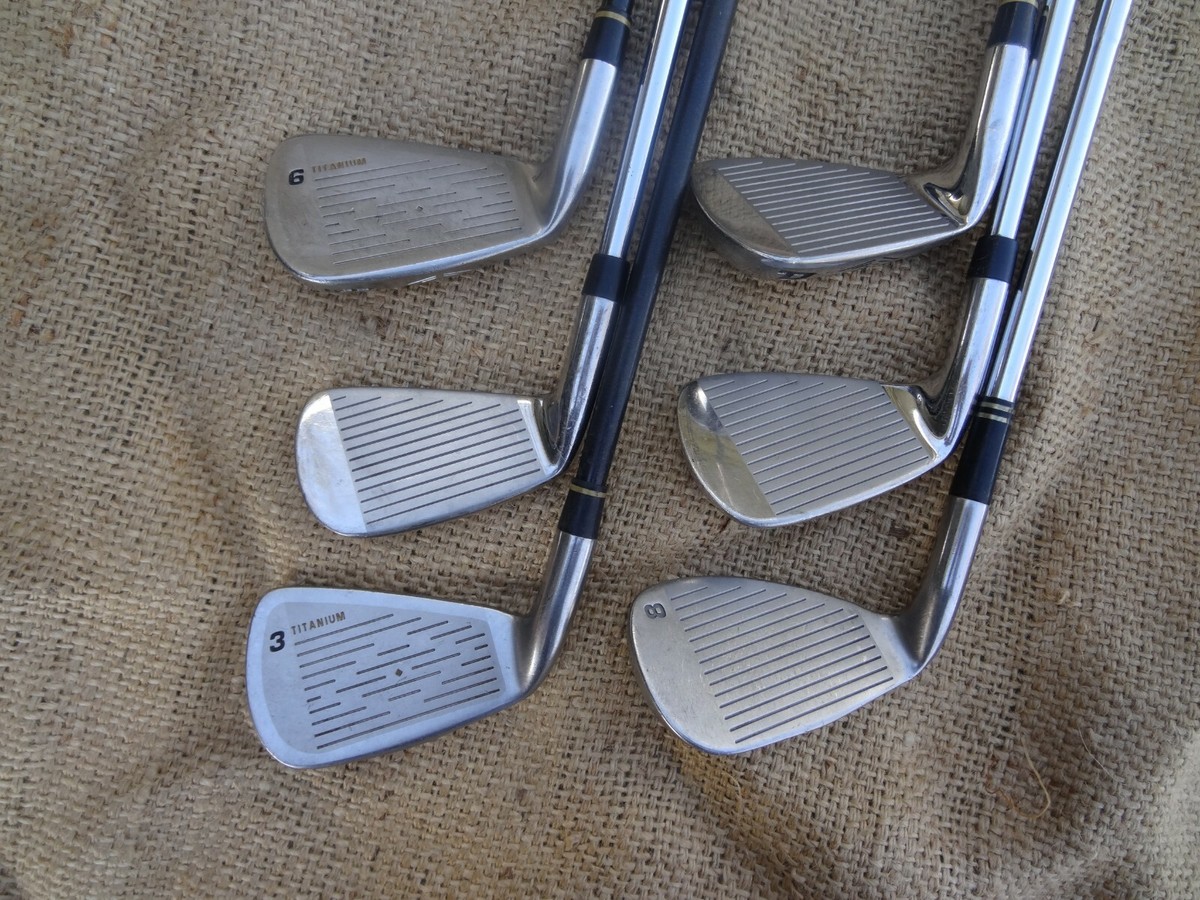 Dunlop XXIO 5 clubs de golf fers fer droit droitier SR - Flex 5-9 Pw Dunlop XXIO 5 clubs de golf fers fer droit droitier SR - Flex 5-9 Pw