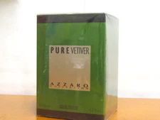 Pure Vetiver Azzaro Men Cologne 4.2oz/ 125 ml Eau De Toilette Spray SEALED.