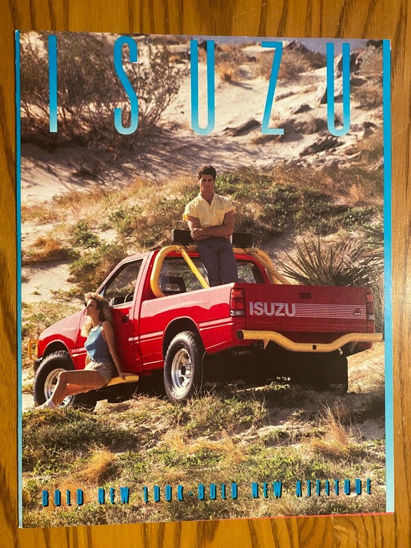 1988 Isuzu Full Line Sales Brochure - Pickup, Trooper II, Impulse, I-Mark - Nice