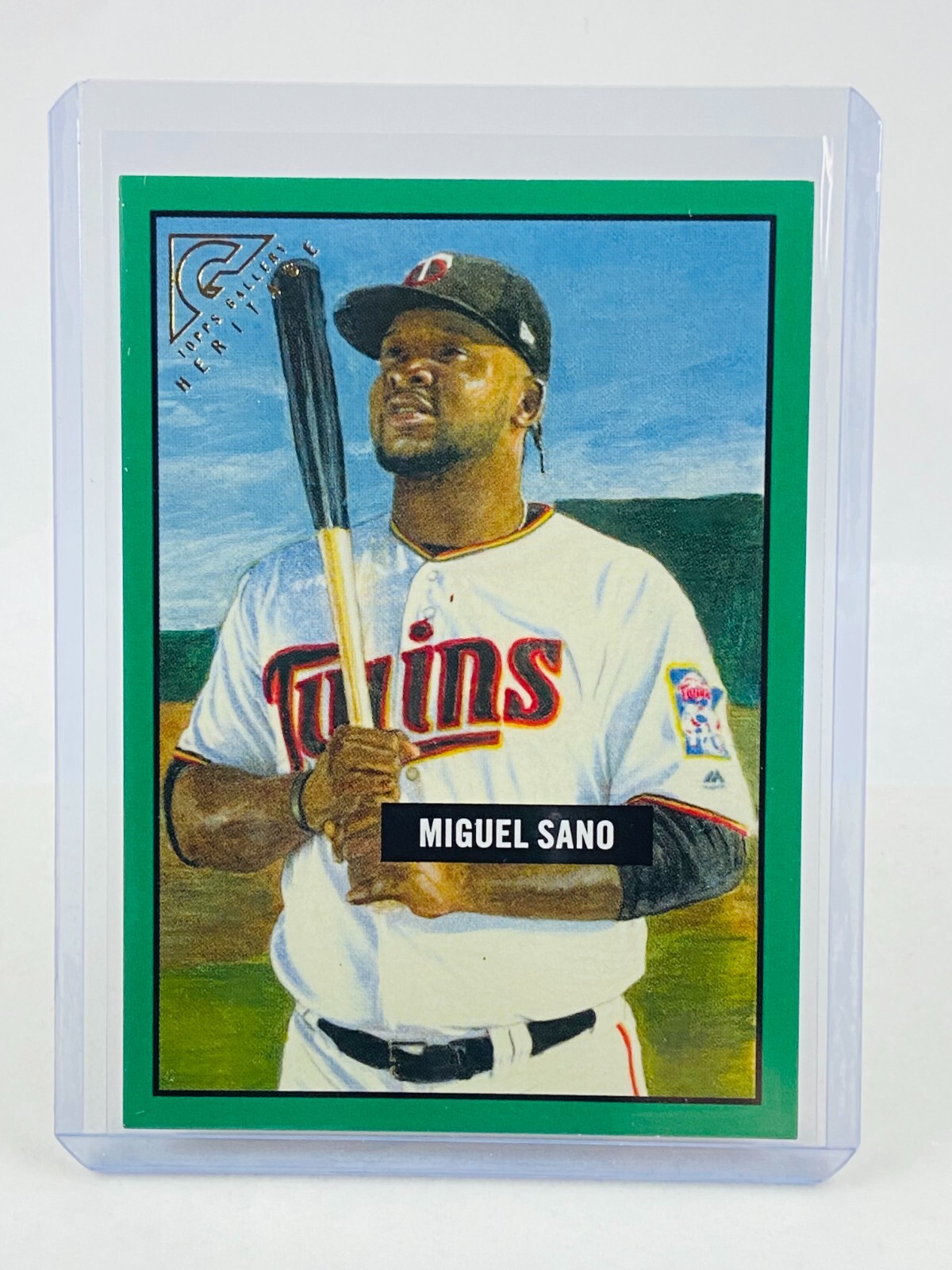 2017 Topps Gallery - Heritage Miguel Sanó #18 Green /250