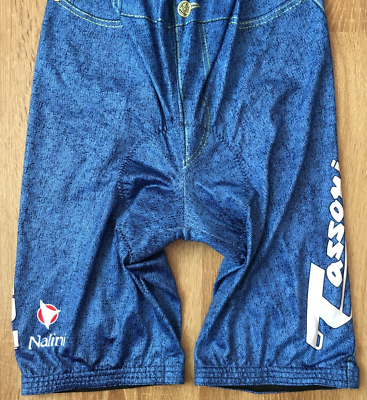 Maillot Cyclisme Vintage Carrera Jeans Tassoni Nalini Taille L