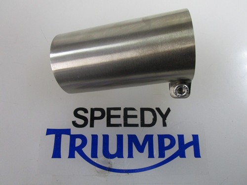 TRIUMPH THRUXTON 1200 R RS SPEED TWIN CAT BOX ABDECKUNG LINKS GEBÜRSTET T2203480