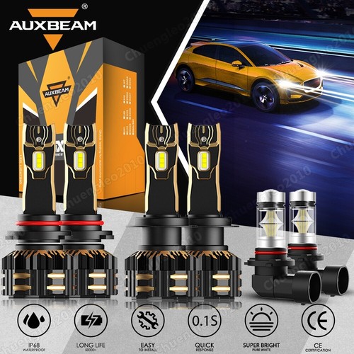 Kit de faros LED Canbus AUXBEAM para Kia Forte 2019-2023 haz alto/bajo/luz antiniebla