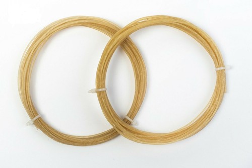 Natural Color Tennis Racket Gut 15 Gauge String 1.40 mm Natural Sheep Gut String - Picture 3 of 9