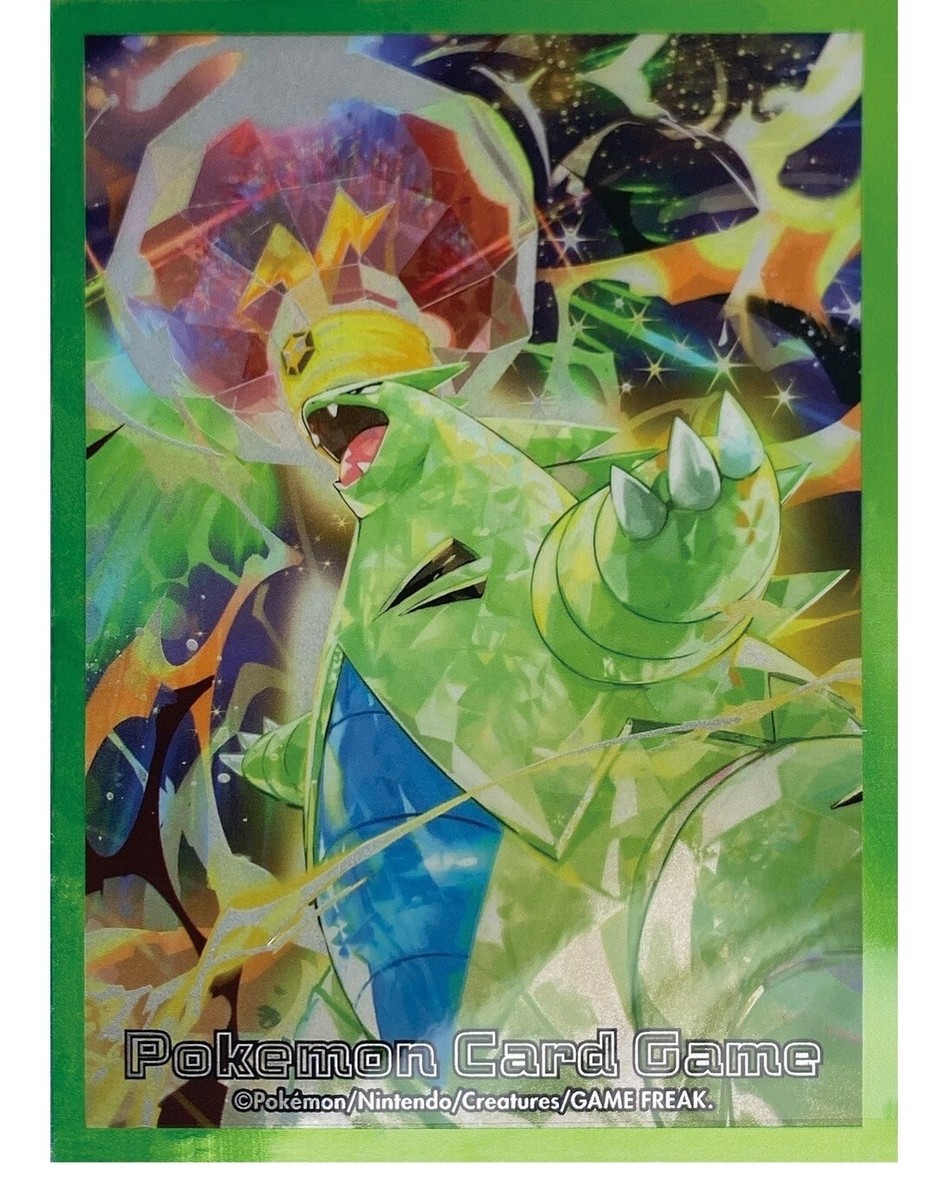 Terastallized Tyranitar Individual Card Sleeve Pokemon Center Japan Original Terastallized Tyranitar Individual Card Sleeve Pokemon Center Japan Original