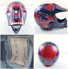 Bieffe Full Face GR-1250 motocross Helmet vintage 1985 X-LARGE made in Italy🇮🇹