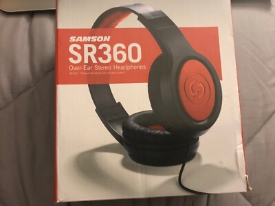 Samson SR360 Over-Ear Dynamic Stereo Headphones