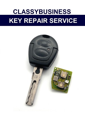 Repair service for Ford Galaxy 2 button remote key fob battery replacement