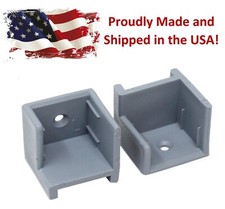 Grey Left  Right Hand Hinge Pontoon Door Stop Kit