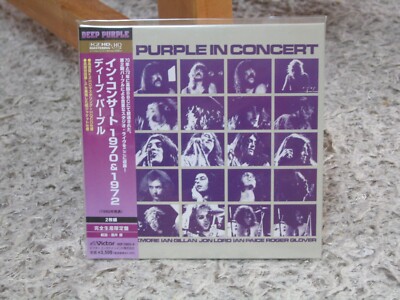 DEEP PURPLE IN CONCERT K2HD REMASTER JAPAN MINI-LP 2 HQCD