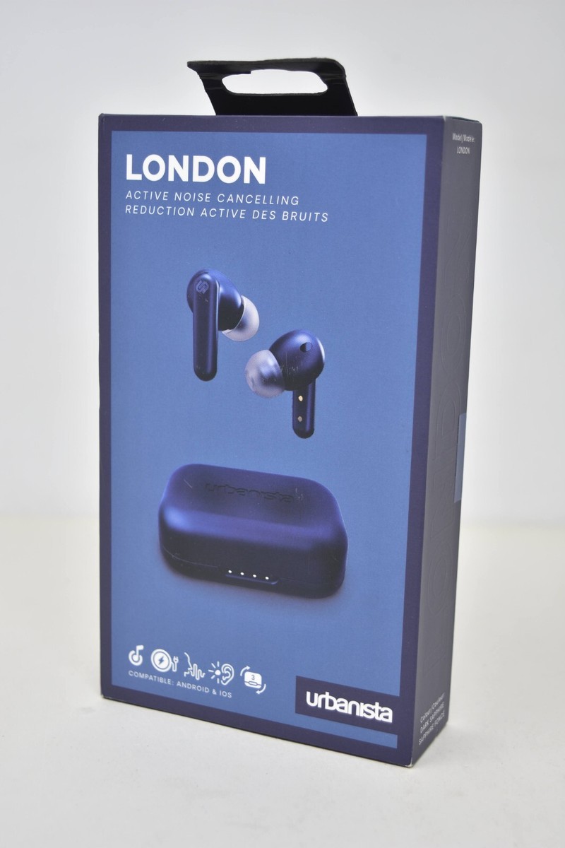 Urbanista London True Wireless Earbuds Earphones w/ Active Noise Cancelling  NEW