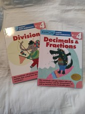 Kumon Math Workbooks Grade 4 (Division, Decim...