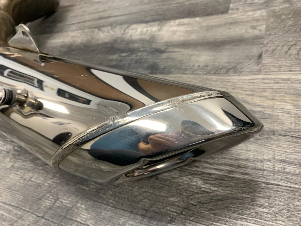 Aprilia 2009 Mana 850 OEM silenciador escape tubo deslizable 894973 #37A Foto 3 de 4