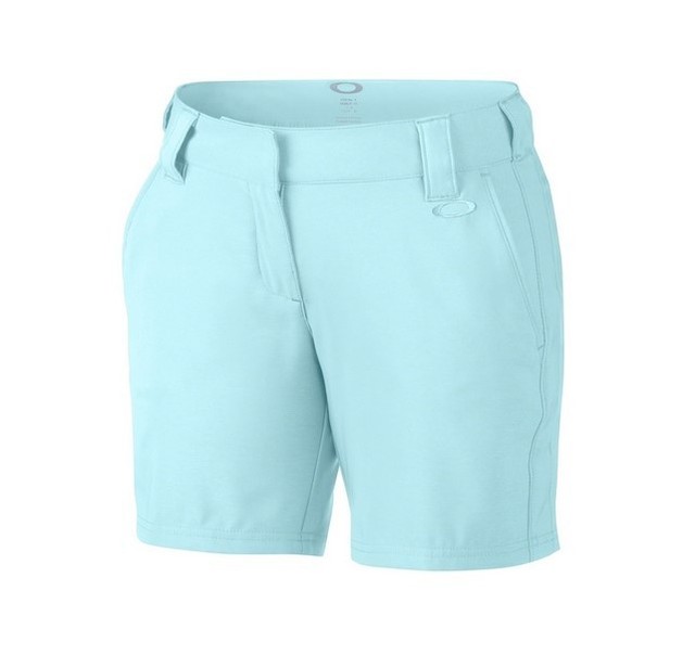 Women's Oakley Golf Cassis Shorts Clearwater Blue White Size 4 6 8 eBay