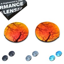 KEYTO Polycarbonate AR Coated Polarized Lenses for-Oakley Madman Sunglass