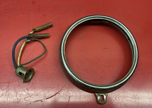 Honda Z50 Headlight Ring and Light Socket
