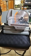Continental Electric Pro Series Meat Slicer w Blade Stainless PS77711 & Manual