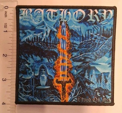 Bathory Blood On Ice Patch sublimation