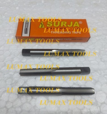 Best Quality BSF Threading Hand Taps Set Of 3 Pcs 7/16'' BSF 18 TPI