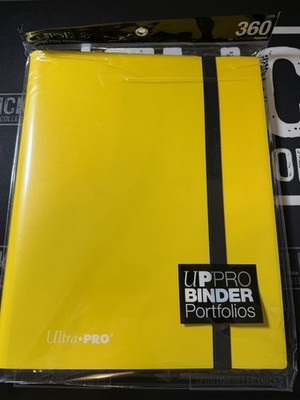 Ultra Pro 9-Pocket PRO-Binder: Lemon Yellow Eclipse Binder | eBay