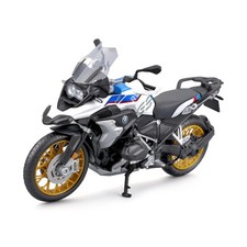 Bmw R1250Gs 1:12 Scale Motorcycle Model With Suspension And Folding Side Stand