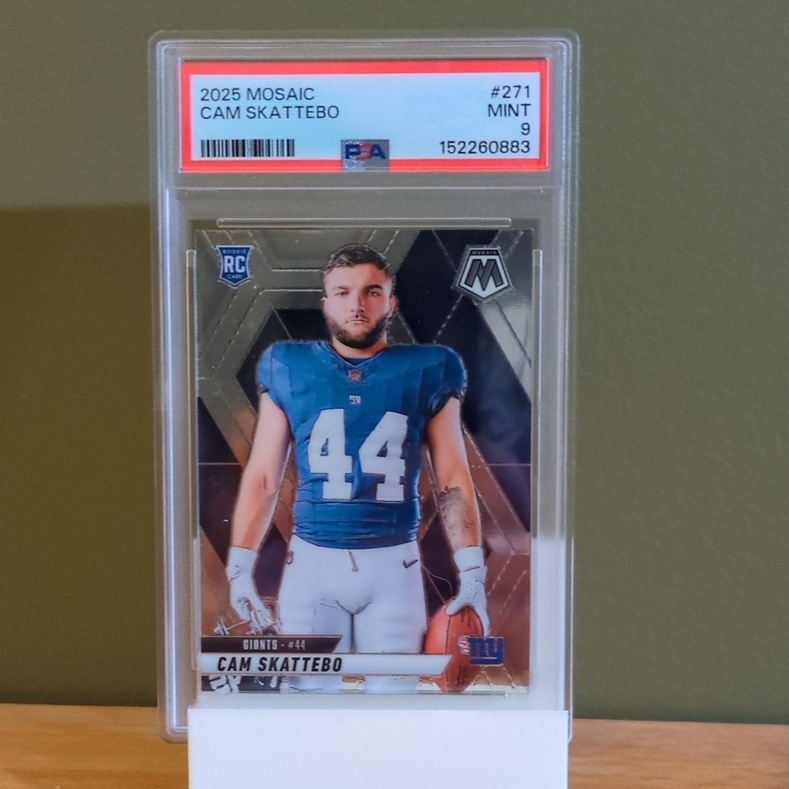 Cam Skattebo Panini Mosaic #271 Base