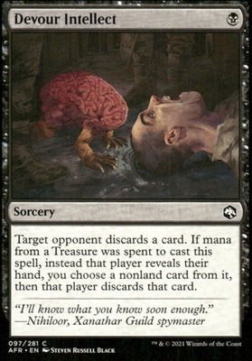 Devour Intellect 097/281 AFR MTG Magic the Gathering card