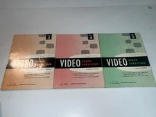 Howard Sams Video Speed Servicing, VSM, 3 Publications Manual - 1959 - 1960