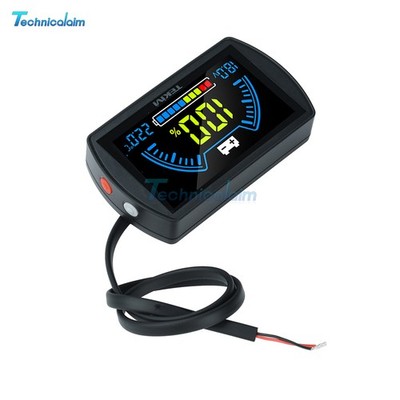 Digital Voltage Power Indicator Temperature Sensor Two-Wire Battery Level Meter