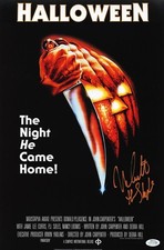 Nick Castle Signed Autographed Halloween 12x18 Poster Exact Photo Proof ACOA