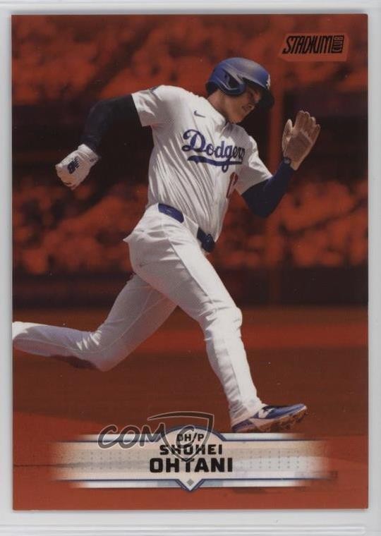 2025 Topps Stadium Club Bronze Foil Shohei Ohtani #58 tw0