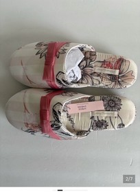 Victoria's Secret Floral Lounge Set Cream Pink Black with Slippers S/P