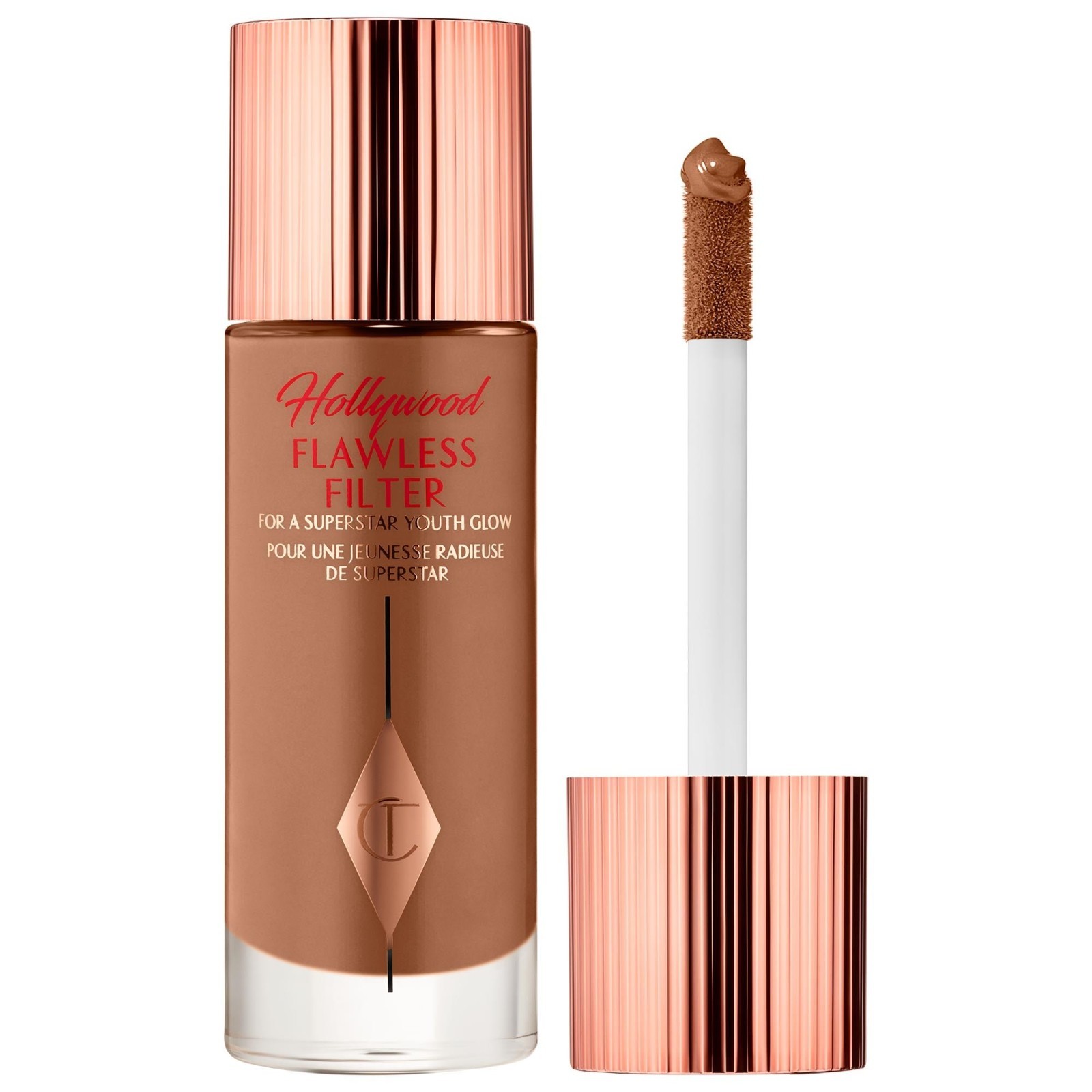 8 - Deep - Warm mahogany for deep skin tones