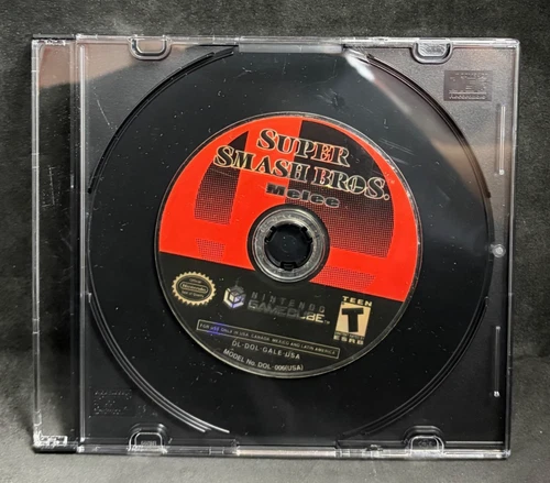 Super Smash Bros. Melee (Gamecube/GC) Tested Disc