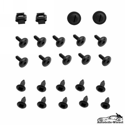 Radhausschale Clips Set für Audi A3 A4 B5 Limo Kombi B6 B7 A5 Coupe 94-17