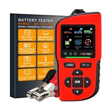 BT90 PRO 2-360Ah Battery Tester with Cloud Printing, 30-3800 CCA, 6V/12V/24V ...