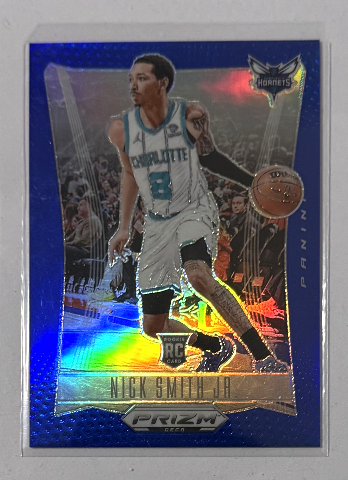 2023-24 PANINI PRIZM DECA NICK SMITH JR. RC #66 ROOKIE BLUE Prizm /149