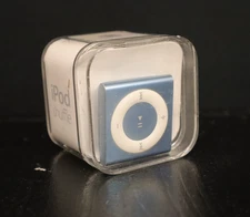 ☑️ Apple iPod Shuffle A1373 2GB Blue Sealed 2010 MP3 Music Player