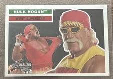 2006 Hulk Hogan #12 Topps Chrome WWE Heritage Card